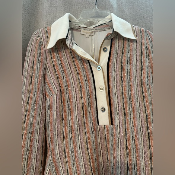 Ramy Brook NWT Carolina Knit Polo Dress | XS - Picture 6 of 12